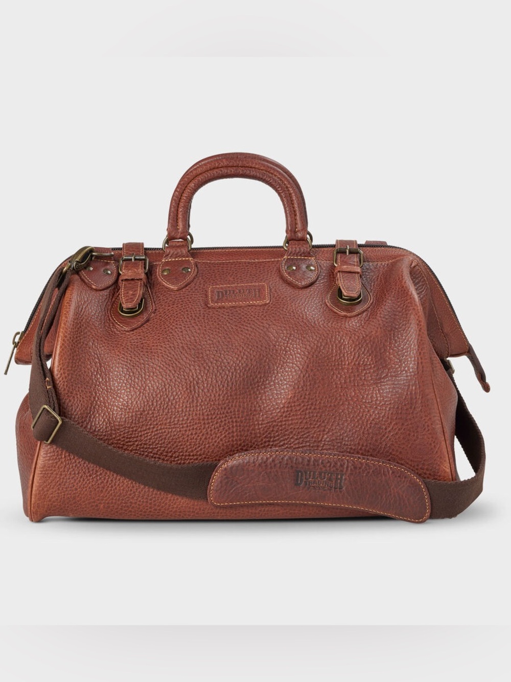 DULUTH TRADING CO Lifetime Leather AWOL Bag 2.0 NEW - Picture 2 of 6